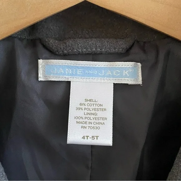 Janie and Jack Gray Blazer With Elbow Patches - Picture 12 of 14